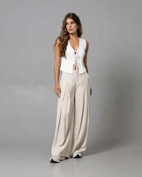 Pantalón Mujer Beige Talla 8 261G003 Rifle