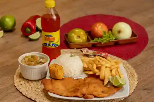 Combo chuleta pollo + bebida