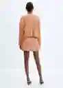 Falda Phill Peach Talla M Mujer Mango