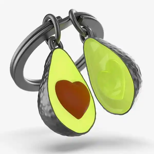 Metalmorphose Llavero Con Diseño Aguacate