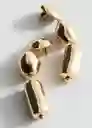 Pendientes Lara Oro Talla 99 Mujer Mango
