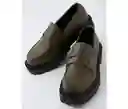 Zapatos Mocasines Mujer Verde Talla 6 American Eagle