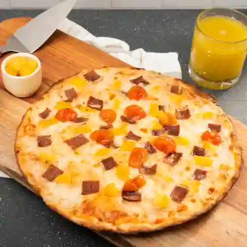 Pizza Vegana Hawaiana