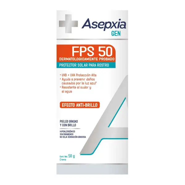 Asepxia Protector Solar Gen FPS 50