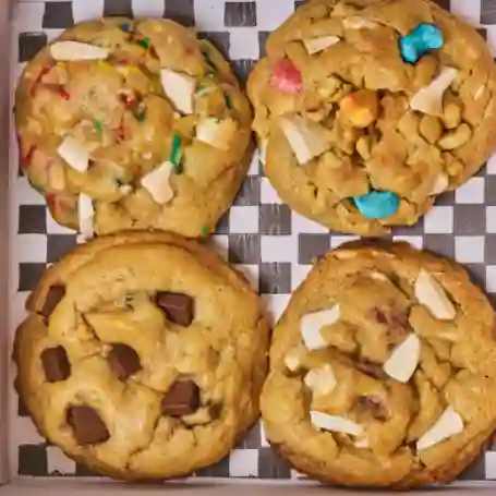 Caja de Galletas X4