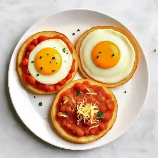 Huevos fritos o revueltos