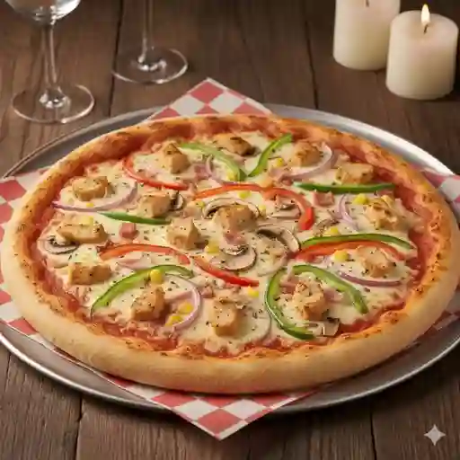 Pizza Personal Pollo Especial