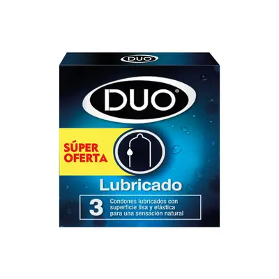 Duo Preservativo Normal Lubricado