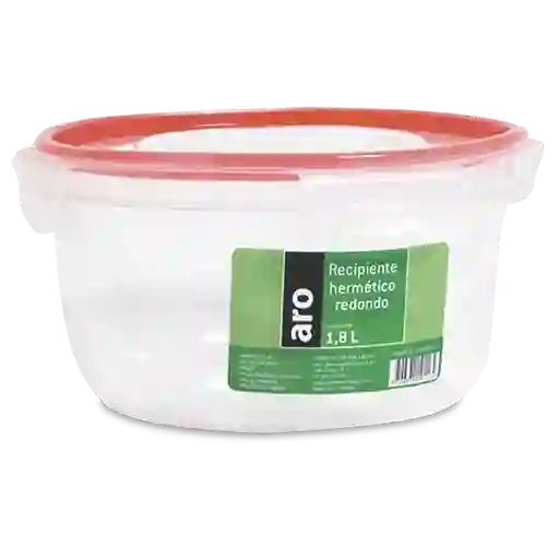 Aro Recipiente Hermético Redonda Media 1.8 L No. 3