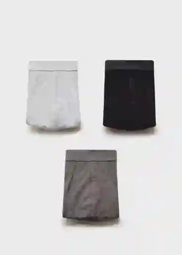 Calzoncillo Trigrey Gris Talla M Hombre Mango