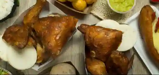 Combo Pollo y Medio Asado
