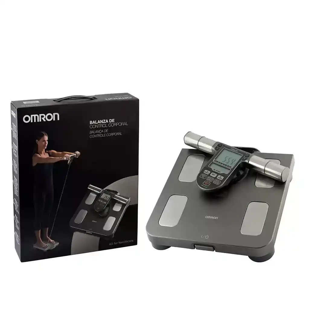 Omron Balanza De Control Corporal Premium Con 7 Indicadores