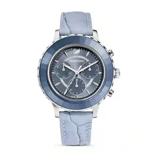Reloj Octea Lux Chrono Mujer Azul 5580600 Swarovski
