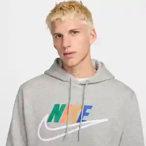 Nike Chaqueta Futura Block Lifestyle de Hombre Gris Talla L