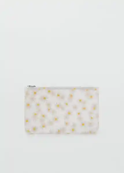 Neceser M Marga Blanco Talla 99 Mujer Mango