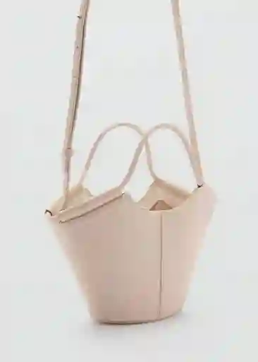 Bolso P Emilia Offwhite Talla 99 Mujer Mango