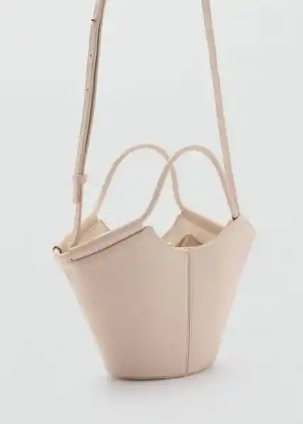Bolso P Emilia Offwhite Talla 99 Mujer Mango