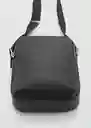 Bolso Park Negro Talla 99 Hombre Mango