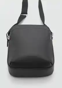 Bolso Park Negro Talla 99 Hombre Mango