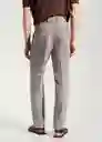 Pantalón Miami Beige Talla 38 Hombre Mango