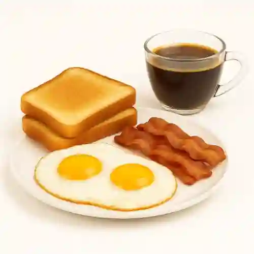 Desayuno Huevo Tocino