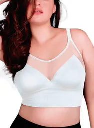 Cachet Brasier Sexy Confort Blanco Talla 38