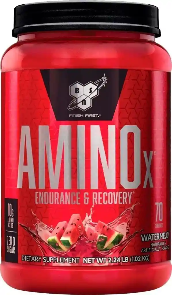 Amino X Endurance y Recovery Suplemento Dietario Sabor Sandía