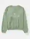 Buzo Mujer Verde Talla MEDIUM 2221300 American Eagle