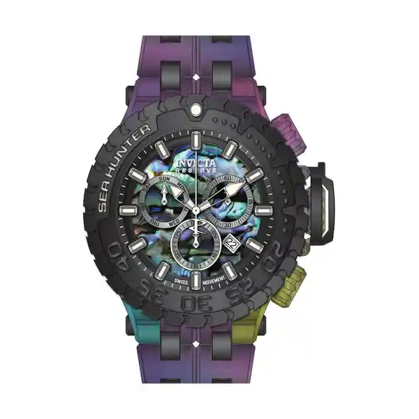 Invicta Reloj Hombre Iridiscente Negro 34723