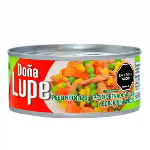 Doña Lupe Atún Ensalada Con Vegetales