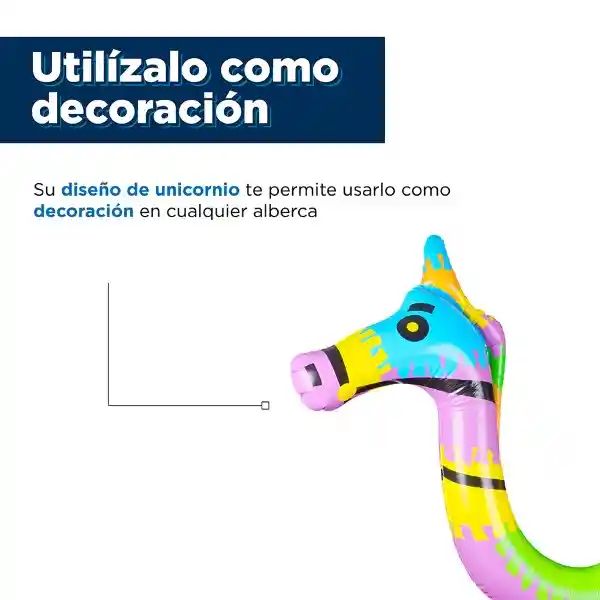 Inflable de Unicornio Para Nadar Miniso