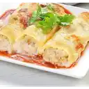 Pollo con Tocineta