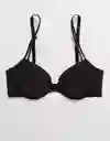 Brasier Aerie Negro Talla 38 B American Eagle 07928043