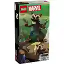 Set Construcción Rocket y Bebé Groot Lego