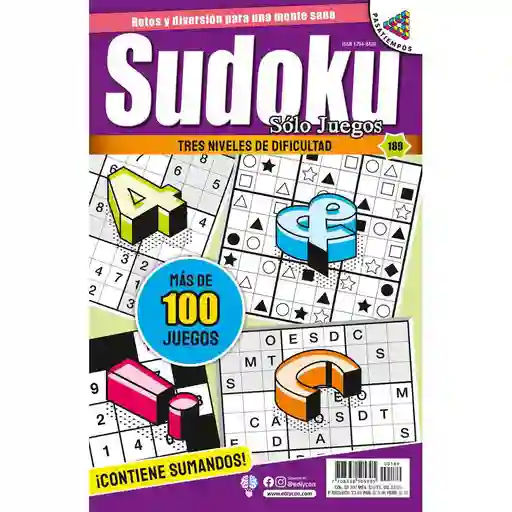 Sudoku - Solo Juegos Pasatiempo Comunican 4345