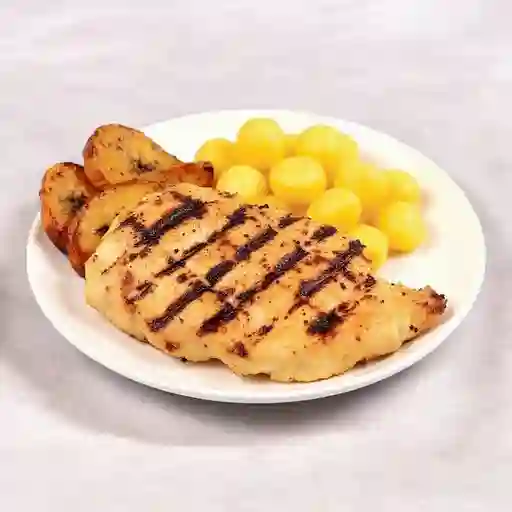 Pechuga a la brasa