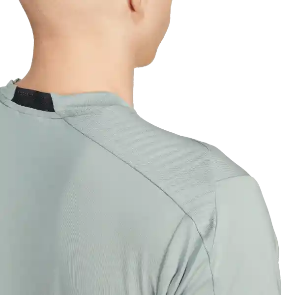 Adidas Camiseta Manga Corta Entrenamiento Hombre Verde Talla M