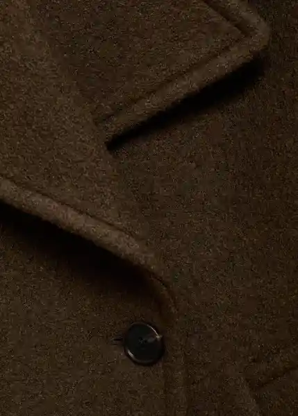 Abrigo Lowi Khaki Talla S Mujer Mango