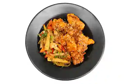 Chop Suey con Pollo y Setas