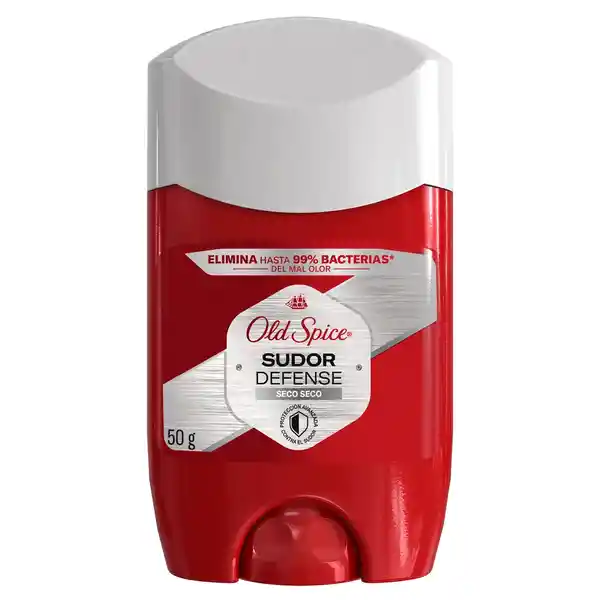 Desodorante Antitranspirante Hombre Old Spice Barra Sudor Defense Seco Seco 50 g
