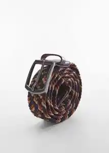 Cinturón Colors Marrón Talla 90 Hombre Mango