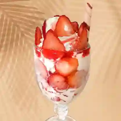 Fresas con Crema