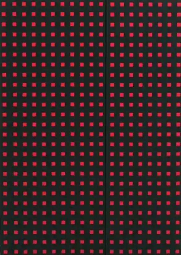 Cuaderno Cuadro Negro Sobre Rojo