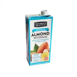Member's Selection Bebida de Almendras Sabor a Vainilla