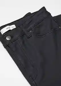 Jean Sienna Negro Talla 32 Mujer Mango