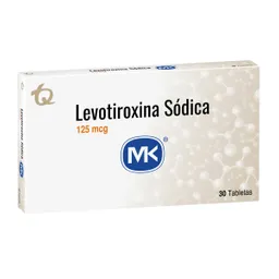 Levotiroxina Sodica 125 Mcg Caja