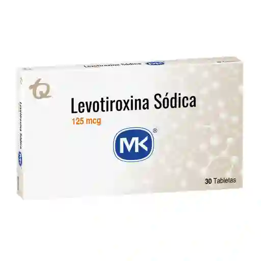 Levotiroxina Sodica 125 Mcg Caja