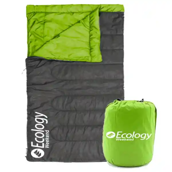 Ecology Bolsa Saco Dormir Gris/Verde 14930