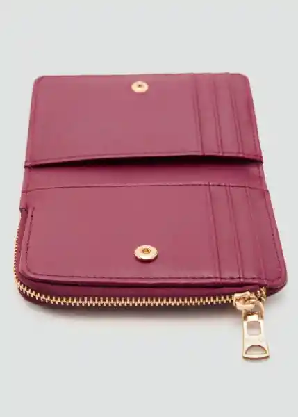 Billetera P Martes2 Burdeos Talla 99 Mujer Mango