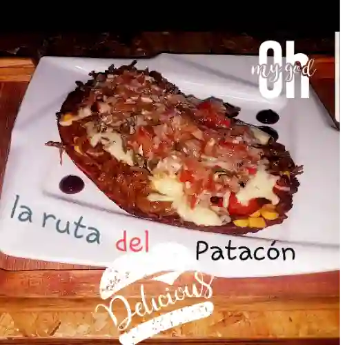 Patacón de Pollo